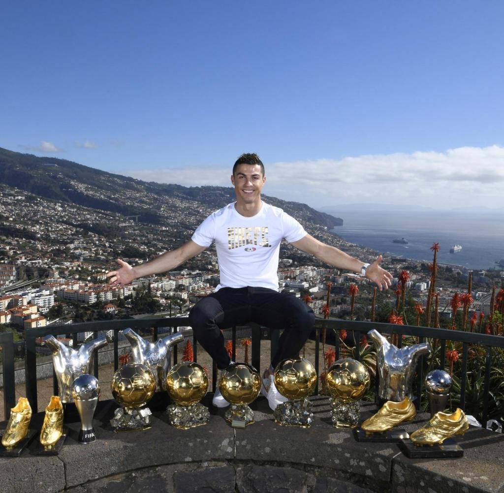 Cristiano Ronaldo on Madeira