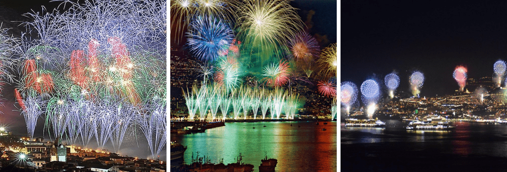 Fireworks in Funchal Madeira