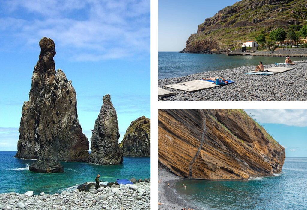 Pebble Beaches Madeira, Portugal