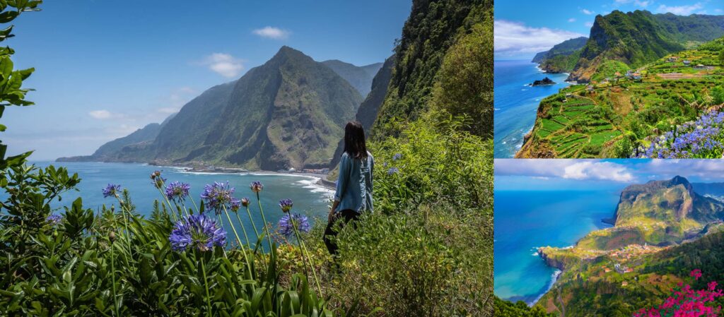 North versus South Coast of Madeira
North Coast