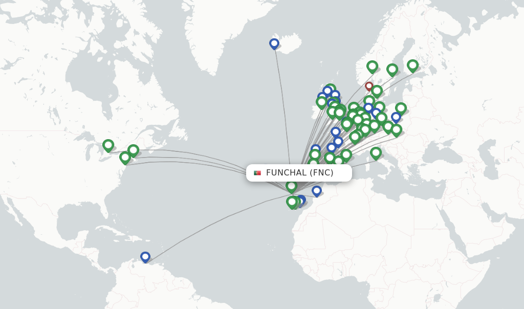 Direct Flights Madeira 